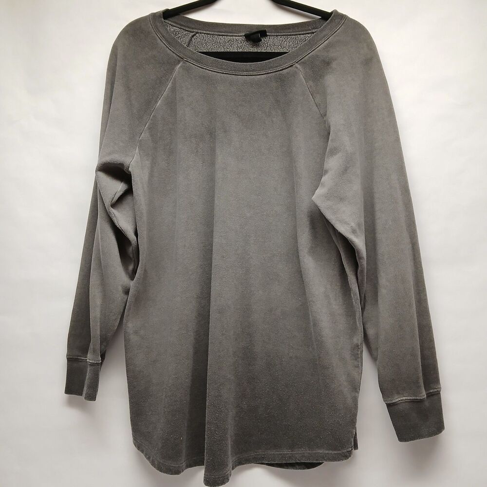 Torrid Women’s Plus Size Pullover Sweatshirt Crewneck, Gray Size 1/ 1X/14-16